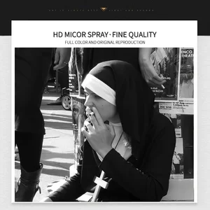 التدخين مثير راهبة اللوحة ملصق صور خمر أبيض وأسود جدار الفن قماش مطبوعات مضحك فتاة سيئة الرجعية الرجعية ديكور المنزل أفضل 8 فتاة سوداء عارية مبيعا - رقم 2