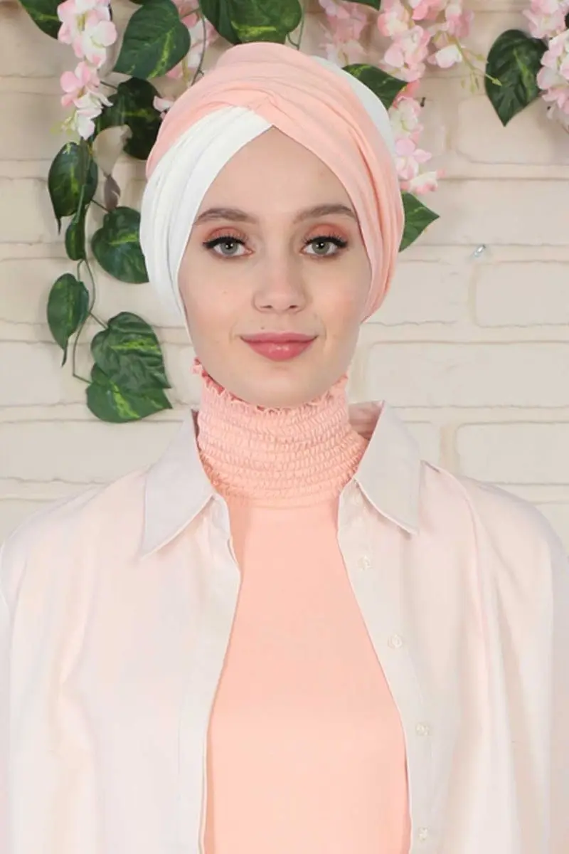 Hijab Bone two colors powder