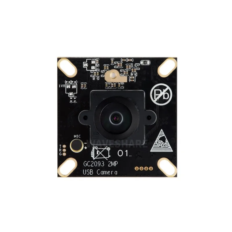 

GC2093 2-мегапиксельный USB-модуль камеры, широкая динамическая подсветка, фиксированная фокусировка, встроенный микрофон