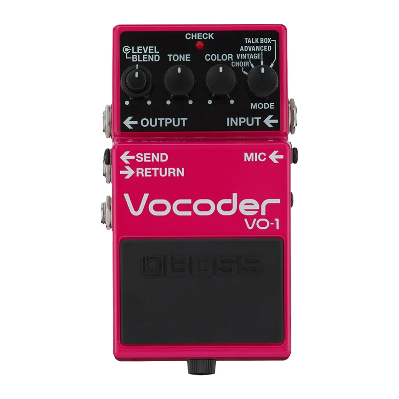 BOSS VO-1 Vocoder Guitar Voice Code Effect Pedal for Guitar and Bass