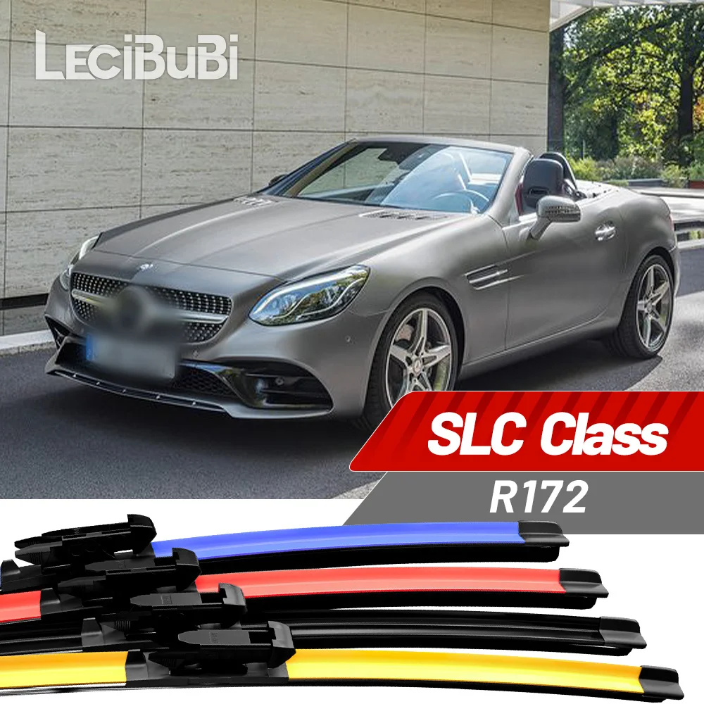 

2 шт. для Mercedes Benz SLC Class R172 2016-2023 2017 2018 2019 2020 2021 2022 щетки стеклоочистителя переднего стекла дворники