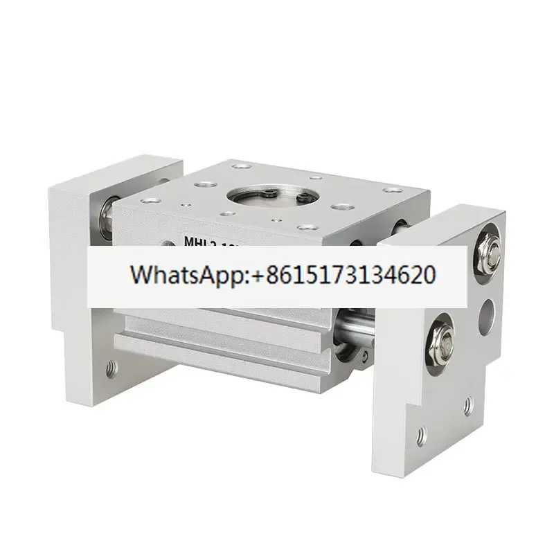 HFT MHL2 10 16 20 25 D2 Wide Pneumatic Finger Cylinder Gripper Manipulator Air Gripper for Automation
