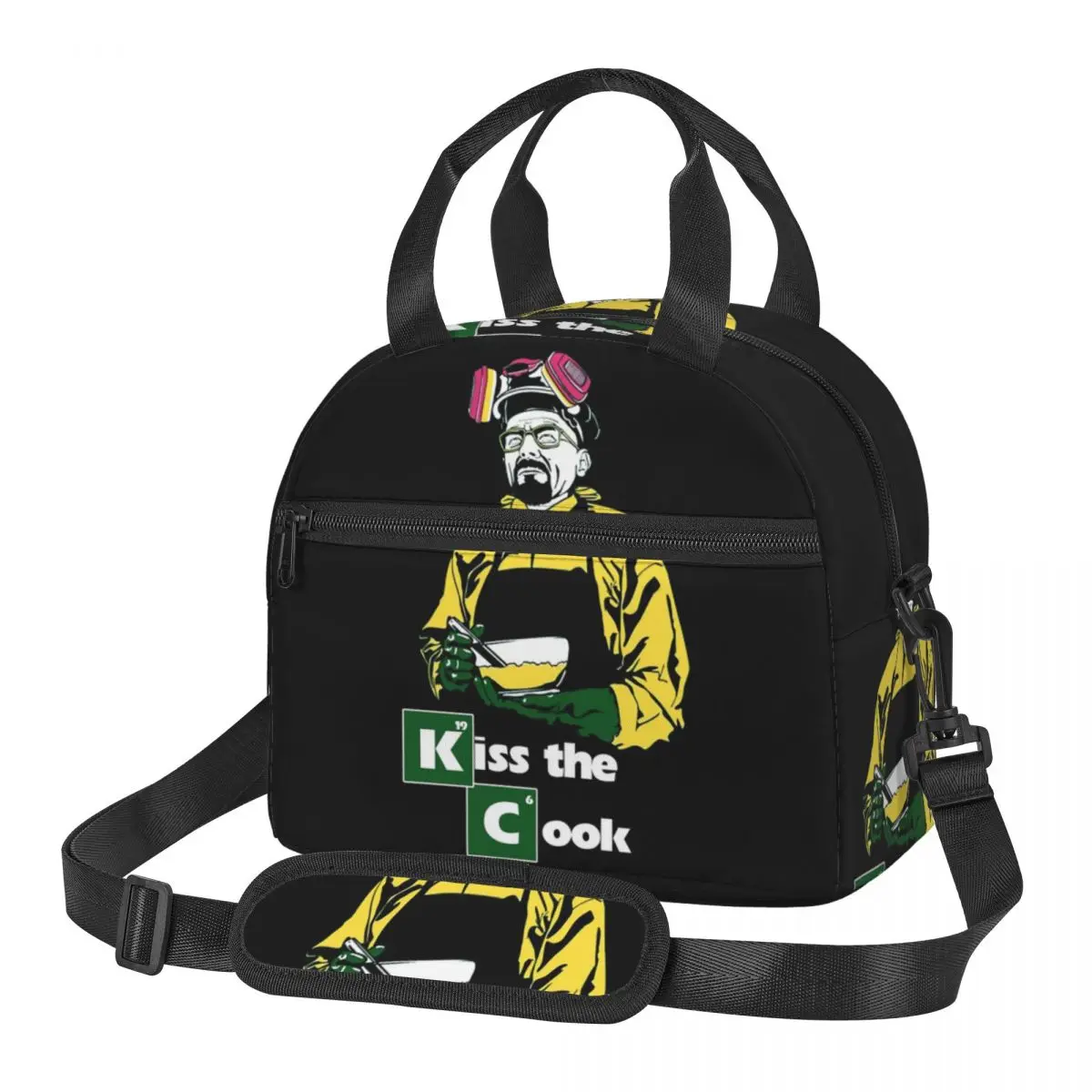 

Изолированная сумка для обеда Breaking Bad Let's Cook для женщин, контейнеры для хранения еды, портативная термосумка-холодильник для обедов
