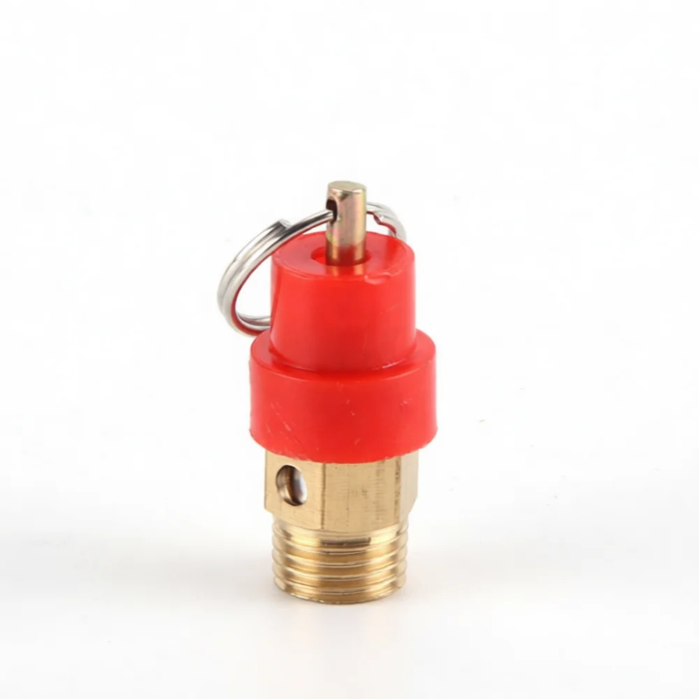 Brass Safety Relief Valve For Air Compressor System Pressure Regulator Pneumatic Component Automatic Exhaust Check Valve