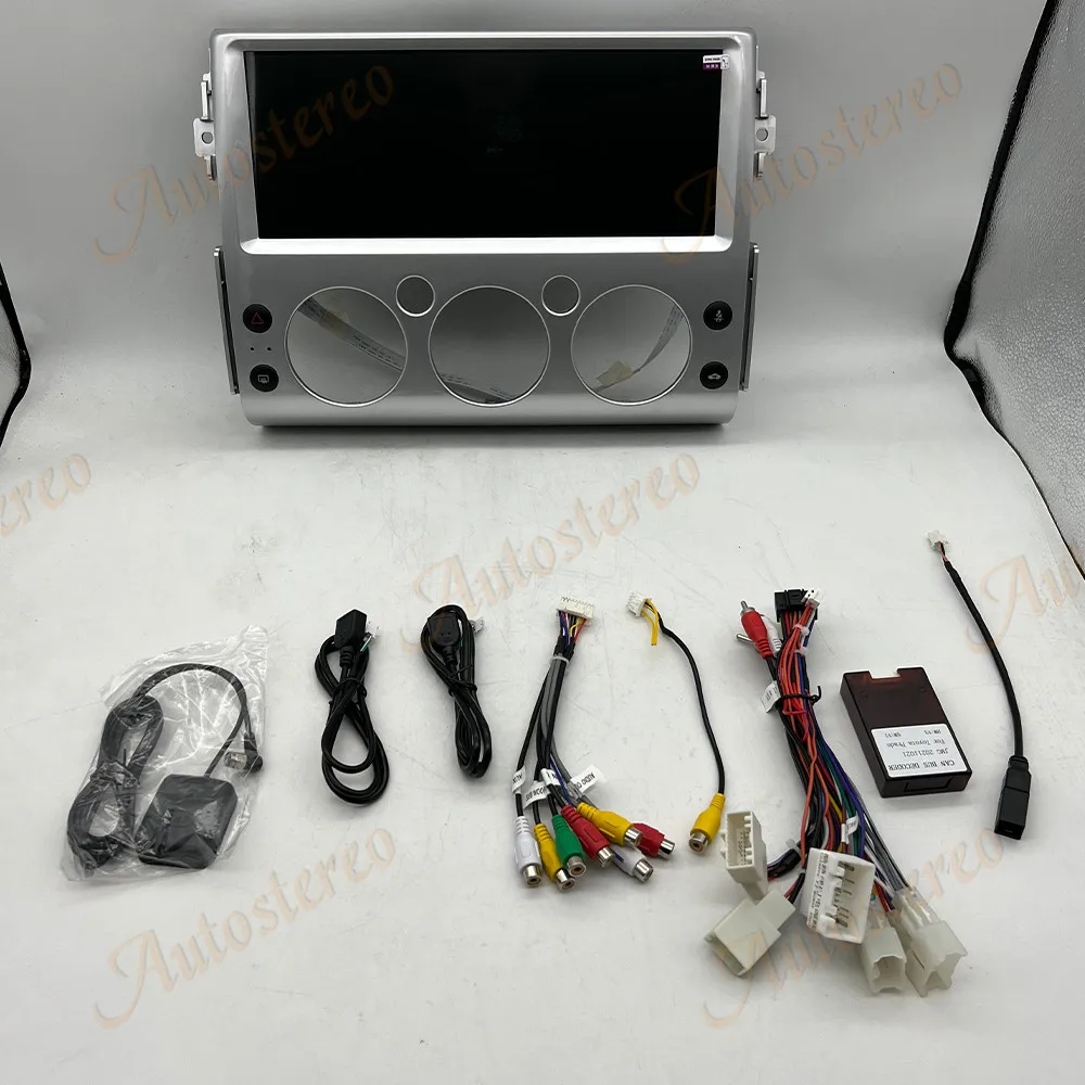 12.3 Inch Android 14 For Toyota Cruiser 2008-2015 Car Multimedia Player GPS Navigation Auto Radio Tape Recorder Head Unit Stereo