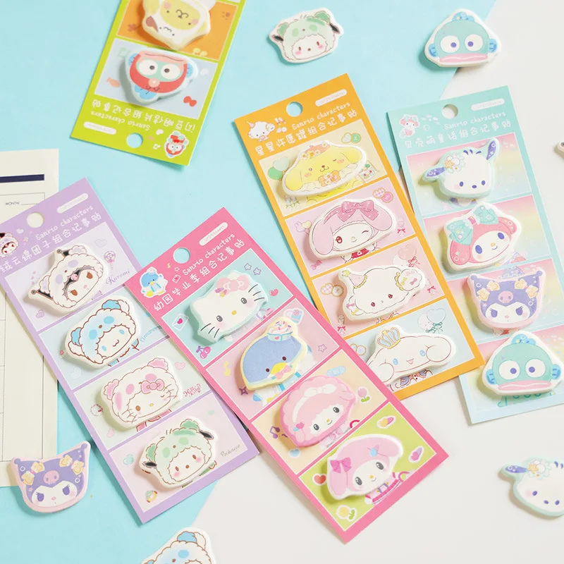 20pcs-cartoon-notebook-kt-combination-n-times-posted-students'-cute-message-notes-wholesale