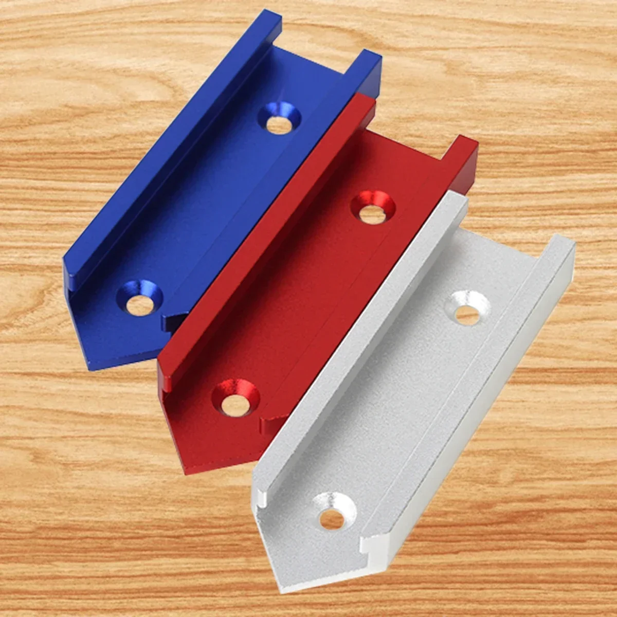 4Pcs T-track 30 Type Intersection Kit Aluminum T Slot Chute Miter Table Fixture Cross T-Track Jig Carpentry Woodworking Tools