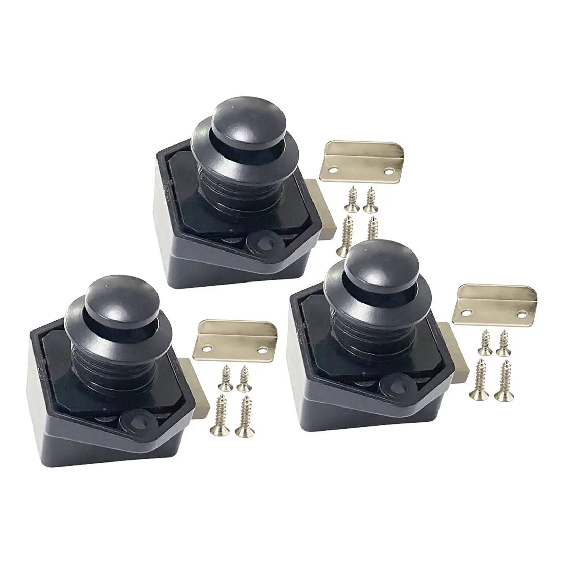 

3 комплекта, лодка, яхта, автофургон, прицеп, дверной ящик, шкаф, стол для хранения документов, кнопочный замок без ключа, защелка, мебельная фурнитура