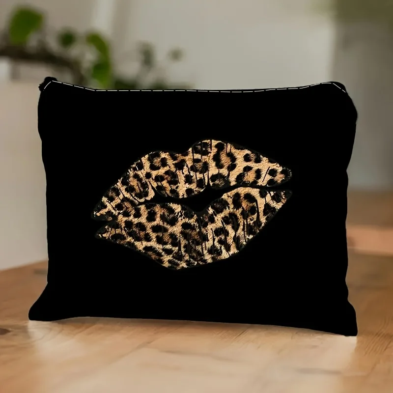 2d Printed New Large Capacity Women's Printed Makeup Bag Toiletry Bag for Travel and Daily Use - High-Quality Simple Design