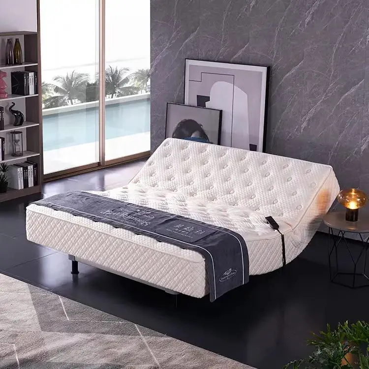 Smart Air Latex  Mattress High-tech Luxury Queen King  Latex Spring Memory Foam Mattress With Box
