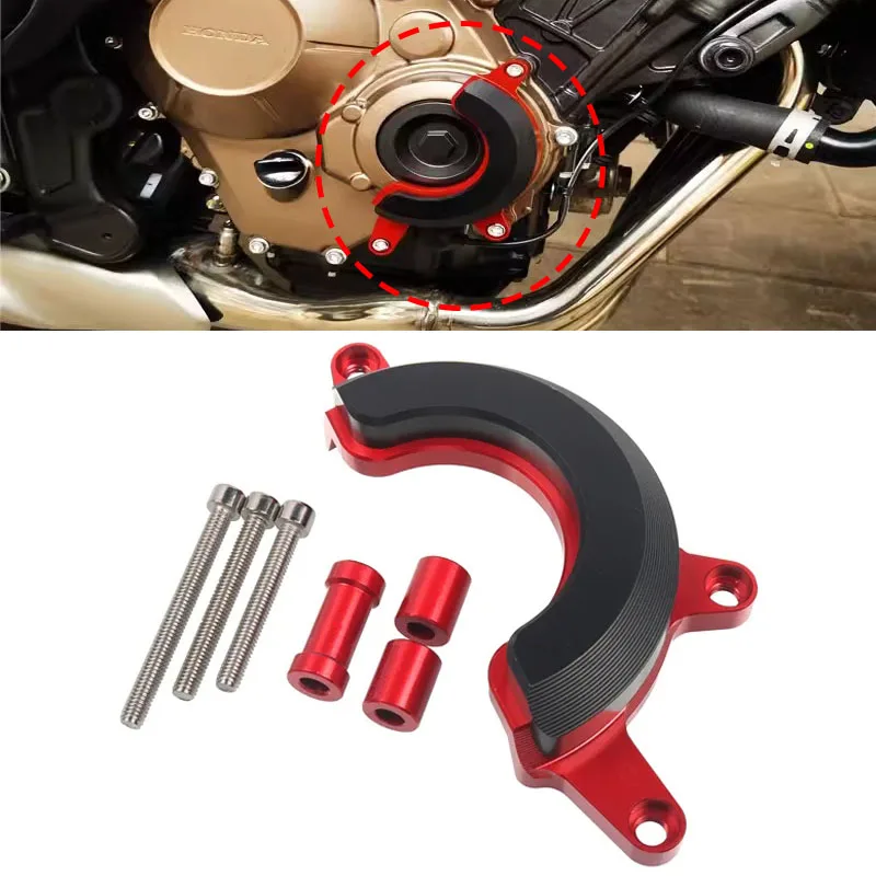 Motorcycle CNC Engine Stator Cover Guard Crash Pads Frame Slider Protector Fit For CB650R CB650 CB 650R 2019 2020 2021 2022 2023