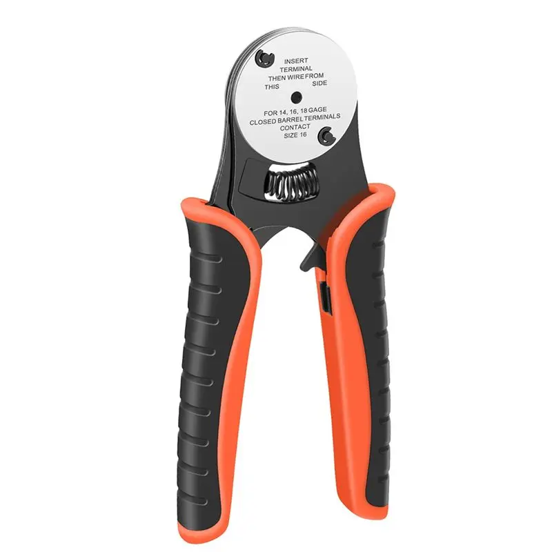 A60Z4 Way Indents Mini Hand Crimp Plier 8 Impression Type Pin Crimping Tool For Deutsch Connector 14,16 18 Awgmay