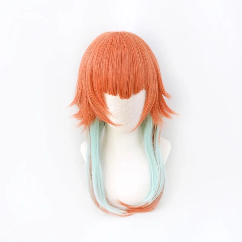 VTuber Takanashi Kiara Wig Cosplay Costume Heat Resistant Synthetic Hair Hololive EN Kusotori Girls Wigs + Wig Cap