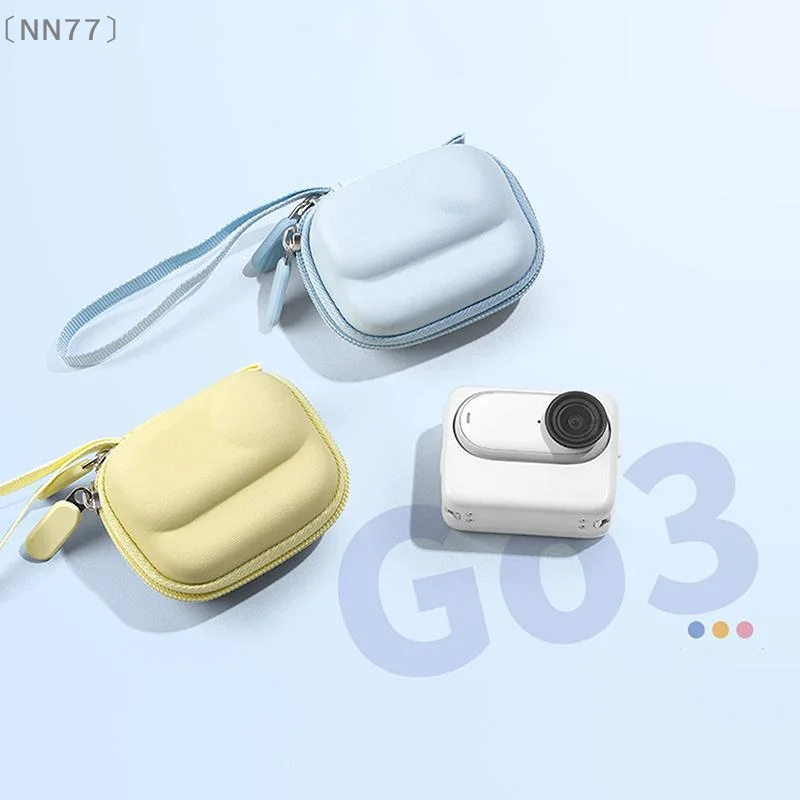 〔NN77〕Mini Storage Bag For Insta360 GO 3/3S Protective Box Waterproof Portable Bag Action Camera Accessory〔W7〕