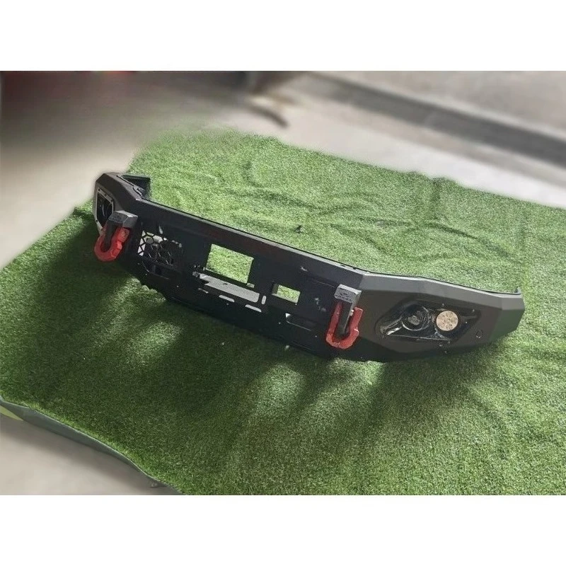 For Ranger T9 With Led Light Shackle Pickup Upgrade Facelift for Ranger Steel Bumper Car Front Bumper Bar