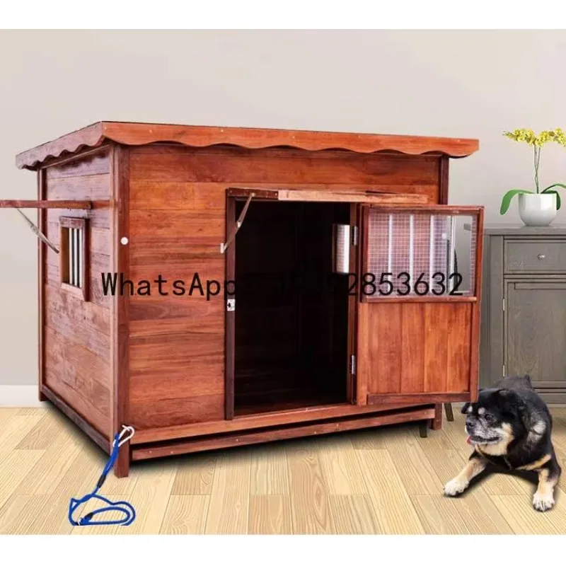 YFY Solid Wood  House Outdoor Waterproof  House Warm Four Seasons Universal  Villa Rainproof Large