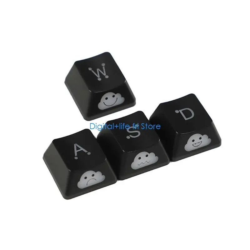E06D Durable Keycaps Wear-resistant Keycaps DIY Office and Gaming Mx 5