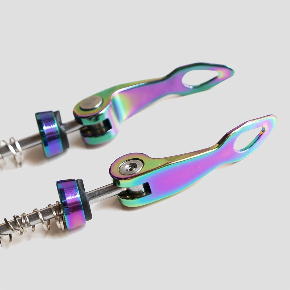 Mountainbike Schnellspanner QR-Achsen Radnaben Verriegelungshebel Fahrradteile Aluminiumlegierung Vorne 100mm Hinten 130/135mm – Detail 3