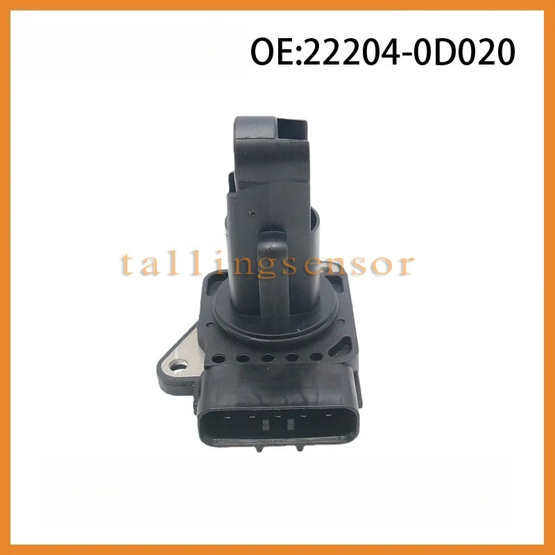 

22204-0D020 197400-3000 Mass Air Flow Sensor for 2004-2005 Toyota Camry for Avensis 1.6L 1.8L ZZT220 ZZT221 PRIUS LAND CRUISER90
