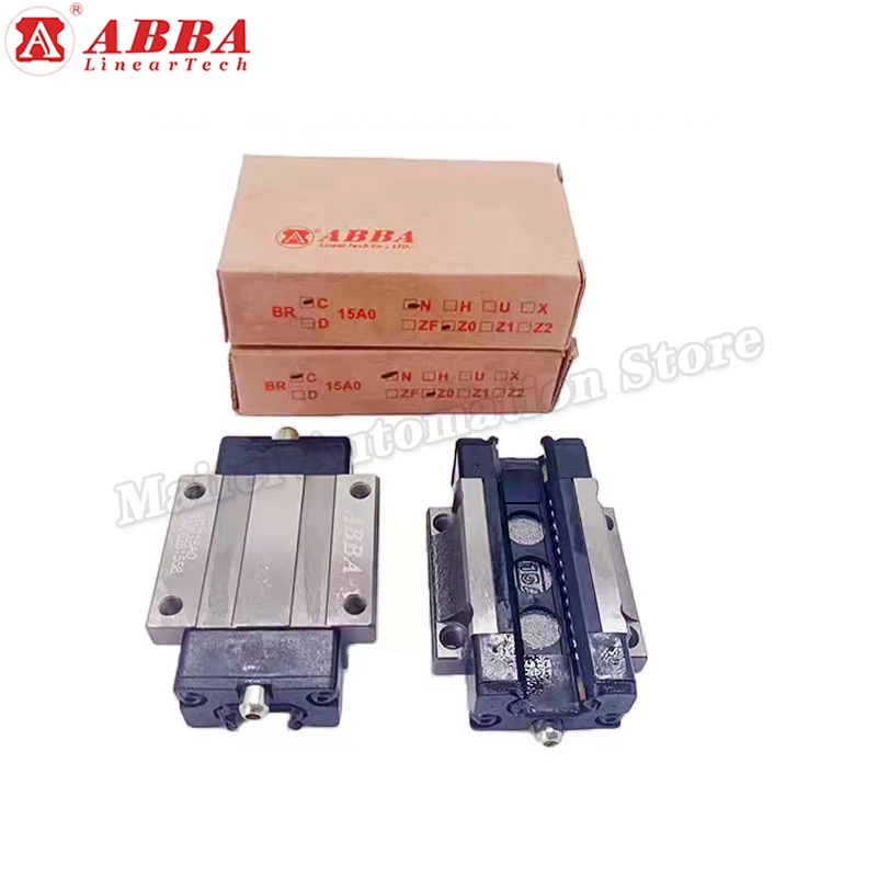 100% Original New Taiwan ABBA BRC20A0 BRC20AO BRH20A BRH20 Linear Guide Slider Roland Block  For construction machinery