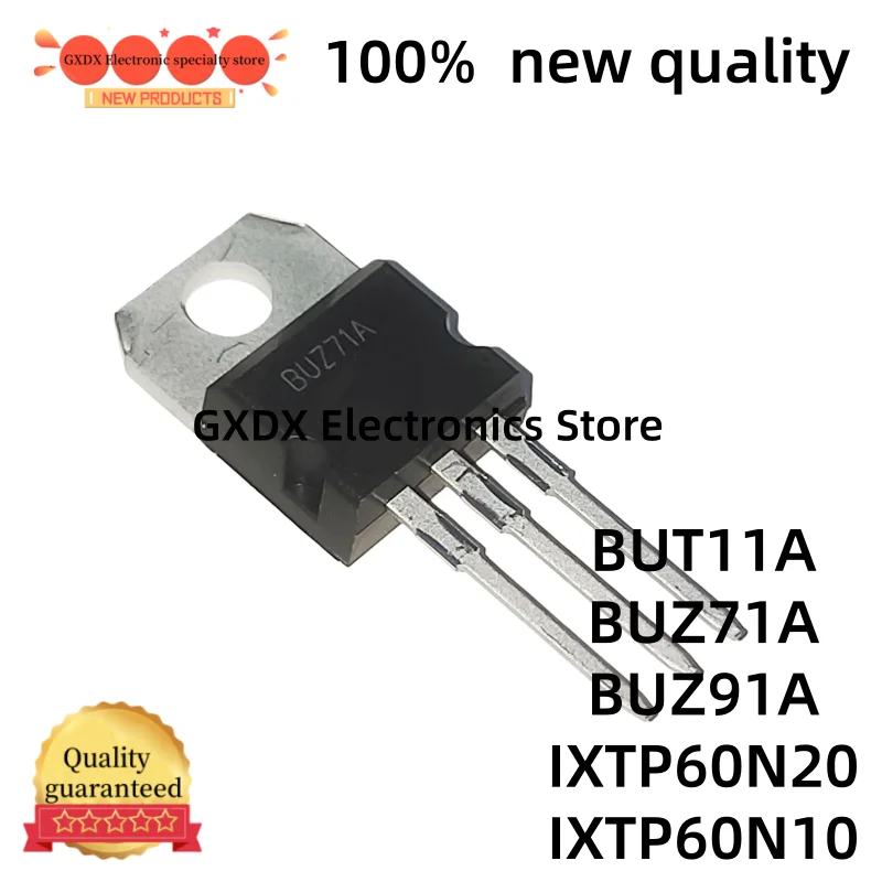 5-10pcs 100% new quality BUZ71A buz11a BUZ91A IXTP60N20 TO220 IXTP60N10 TO-220