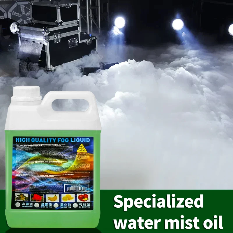 

2PCS 2L Water Fog Smoke Oil For Water Low Mist Machine Special Oil Stage Effect Equipment for Wedding DJ Disco Nightclub Bars