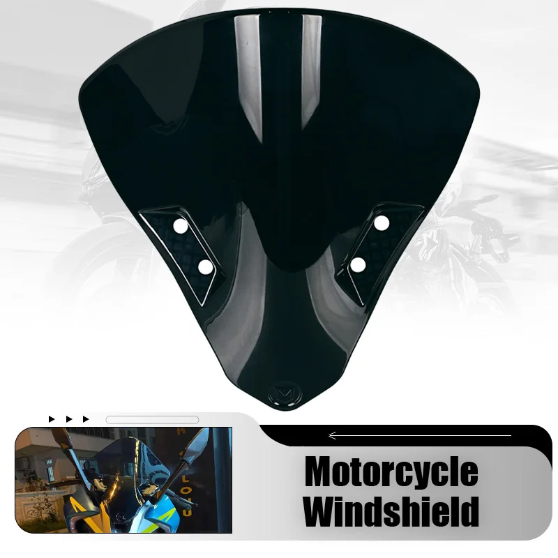 

FOR CFMOTO CF MOTO 250SR 300SR 250 300 SR 2020-2025 2024 2023 Motorcycle Windshield Front Wind Deflector Shield Screen Airflow