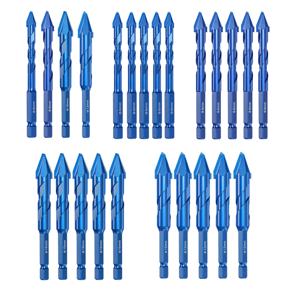

1 шт. эксцентриковое сверло высокой твердости для точного сверления 6/8/10/12 мм треугольной формы для стеклянной плитки, керамической пробивки камней