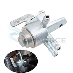 3-Port Gas Fuel Valve Switch Petcock Tap Valve Switch Fit For Motorcycle Dirt Bike Scooter ATV Quad Bike Accessories
