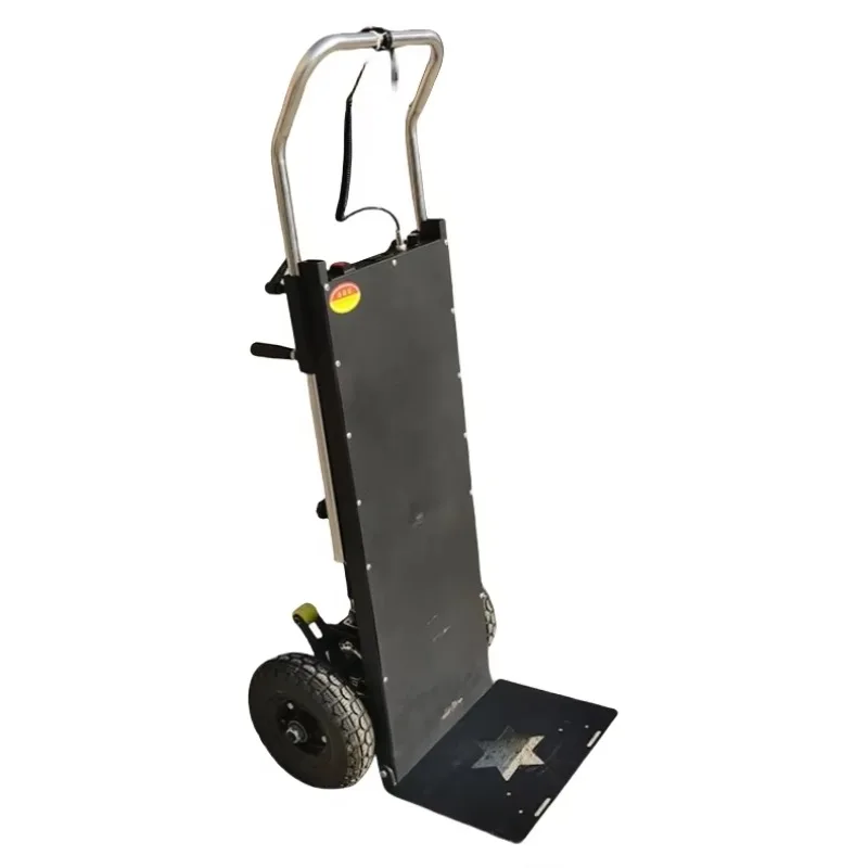 250 Kilogram Capacity Electric Climbing Machine Automatic Crawling Type Foldable Steel Structure Moving for Hand Carts Trolleys