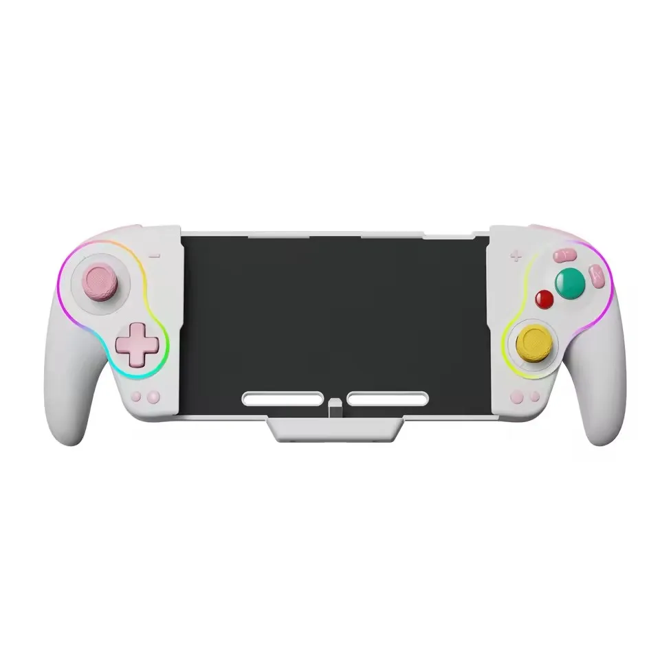 

Gamepad Control For Nintendo Switch & OLED Wired USB Controller Game Pad Accessories Hall RGB Light Command Joystick Mando Kit