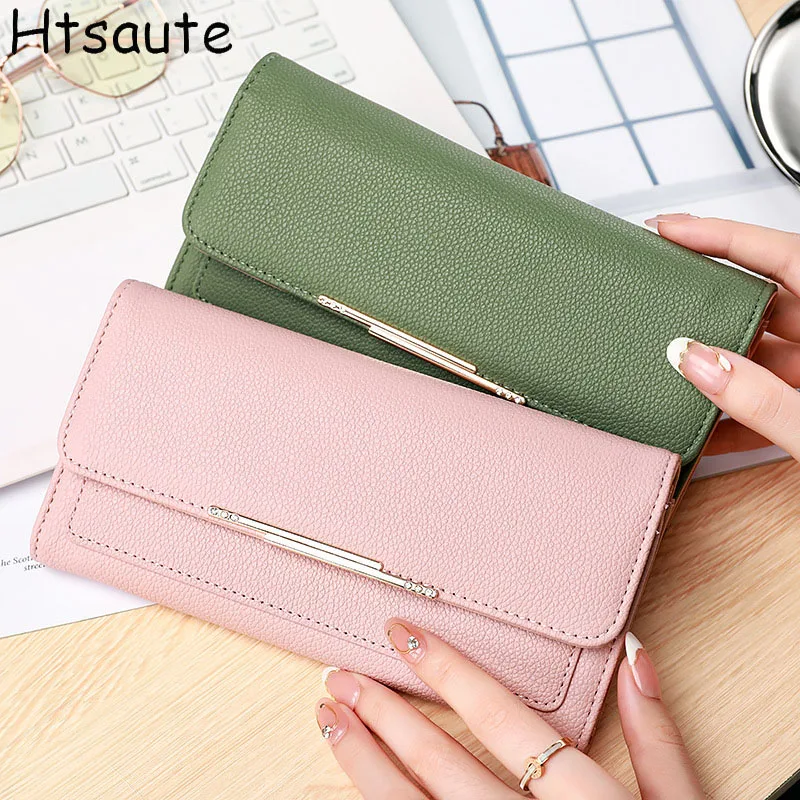 

Large Capacity Women Wallet Hot Coin Purse & Card Holder Fashion Clutch Money Bag for Ladies cartera mujer card holder billetera