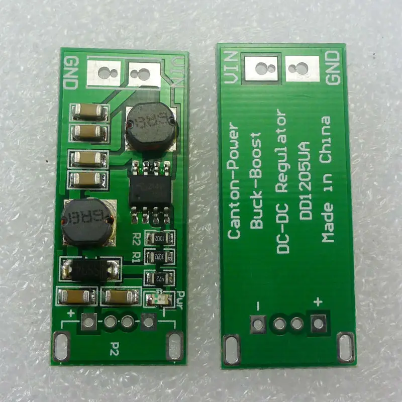 2PCS/5PCS 1.5V 3V 3.3V 3.7V 6V to 5V DC DC buck-boost converter step up down Voltage Module