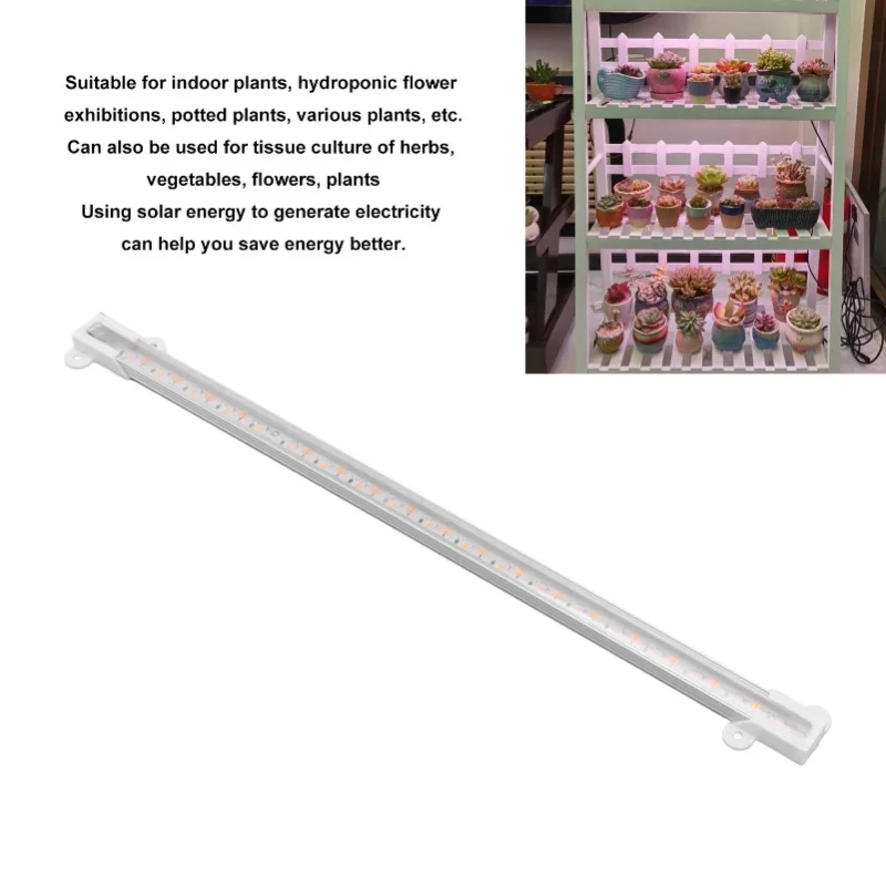 

Солнечная лампа для выращивания растений, светодиодная лента для выращивания растений для балкона, теплицы, трав, овощей, цветов, 10-30 Вт