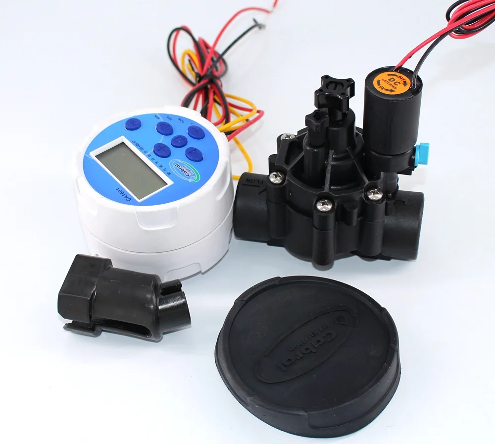 

9 В сухая батарея, контроллер электромагнитного клапана для сельскохозяйственного орошения, пластиковый таймер капельного орошения для системы орошения фермы