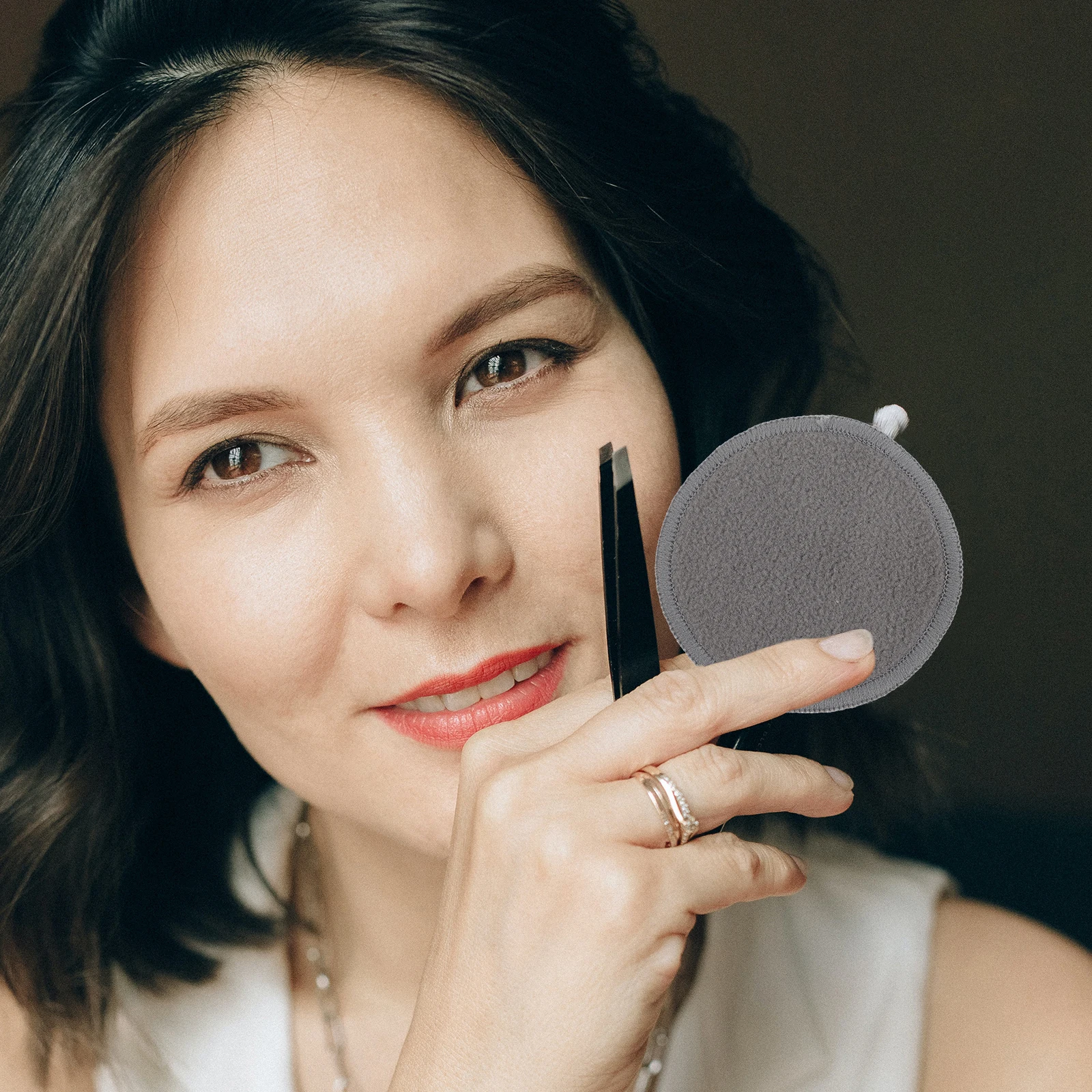 

13 Pcs Bamboo Fiber Makeup Remover Pads Super Soft Washable Face Wipes Gentle Cleansing Travel Face Washing Pad Gym