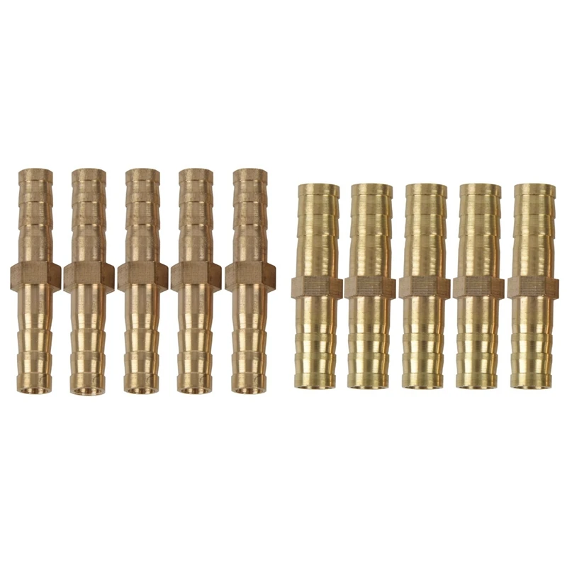 

Премиум-10 шт. соединительная муфта для шланга, внутренний диаметр, прямая муфта для шланга, 5 шт. 8 мм и 5 шт. 6 мм