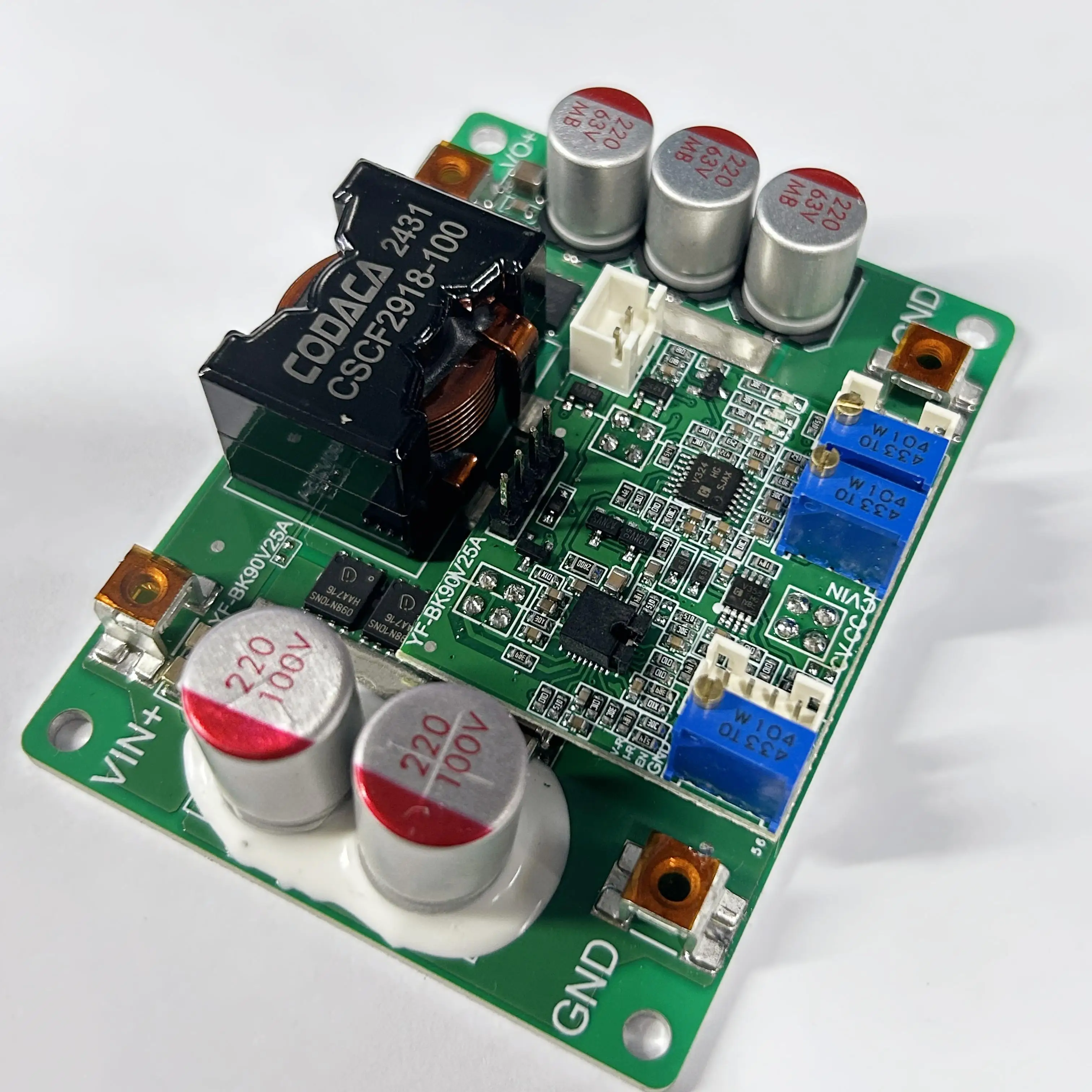 Charging high voltage input 90V output 5-56V/25A DC synchronous step-down power supply fuel cell power supply
