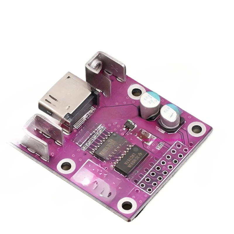 

HDMI I2S Receiving Board Module HDMI to I2S Differential I2S Signal Conversion DAC Decoder