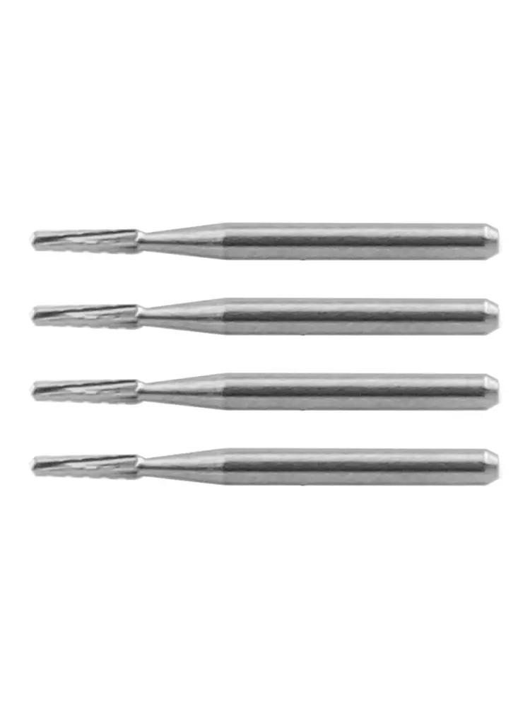 4PCS 1mm Tapered For Carbide Drill Bits For Automobile Windshield Glass Repair Tool High Hardness Alloy Shank Diameter 1.5mm