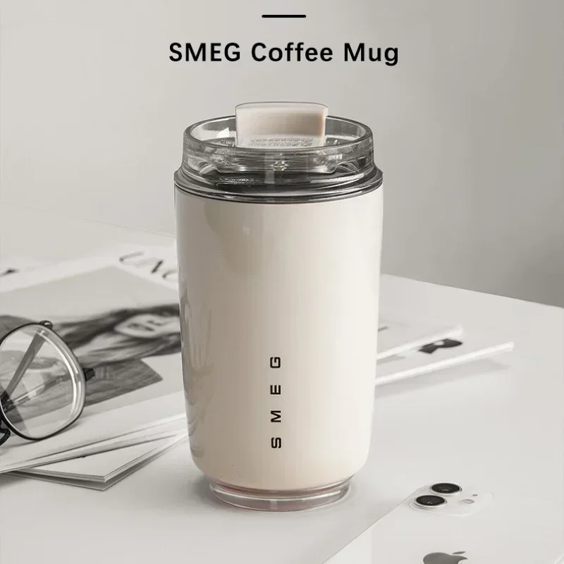 350ML Stainless Steel SMEG Water Bottles Insulated Water Bottles Thermos Bottle Drinking Bottle Coffee Cup Travel Mug