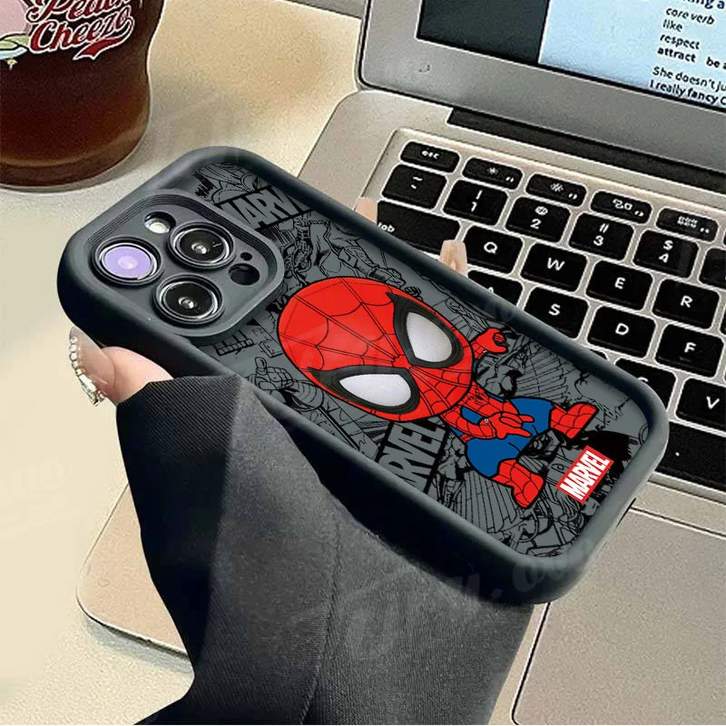 Wunder Spider Man Handy hülle für Xiaomi Poco x6 x5 x4 gt x3 nfc f3 f4 f5 m6 pro mi 13t 12t 11t 13 12 11 lite 5g ne Softcover