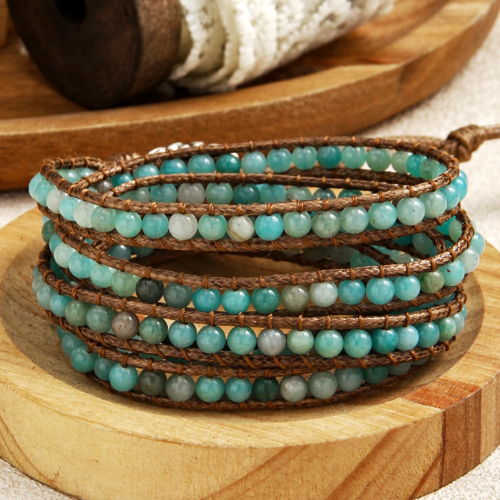 #8 Trending Leather Wrap Bracelets Right Now