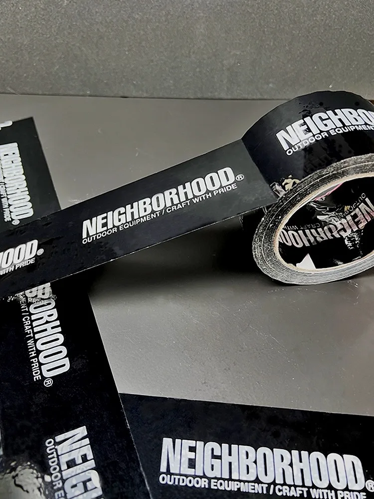 NBHD tape large wide binding tape trendy black sealing tape