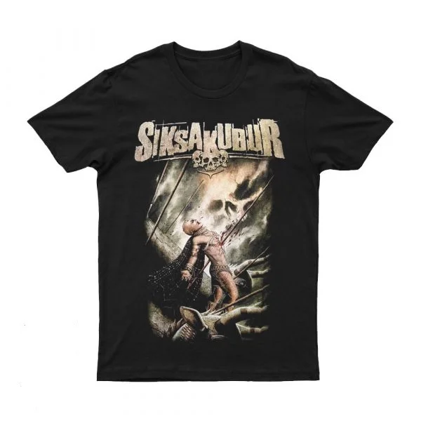 

2025 New SIKSAKU - Dewa Yang Terlu Printed Unisex Street Fashion Trend Short Sleeved Pure Cotton Round Neck