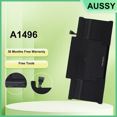 Imagen 2 del producto A1496 batería del ordenador portátil para Apple MacBook Air 13 ""A1466 2012/2013/2014/2015/2017 MD760LL/A MD761CH/A 7,6 V 54,4Wh