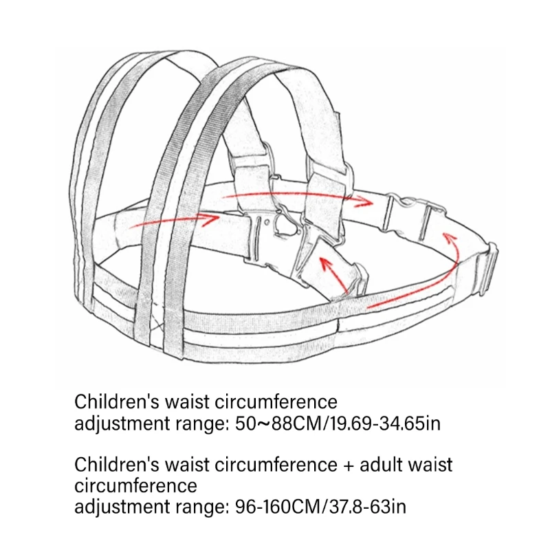Atualizações arnês segurança para crianças, cinto ajustável seguro adequado para motocicletas