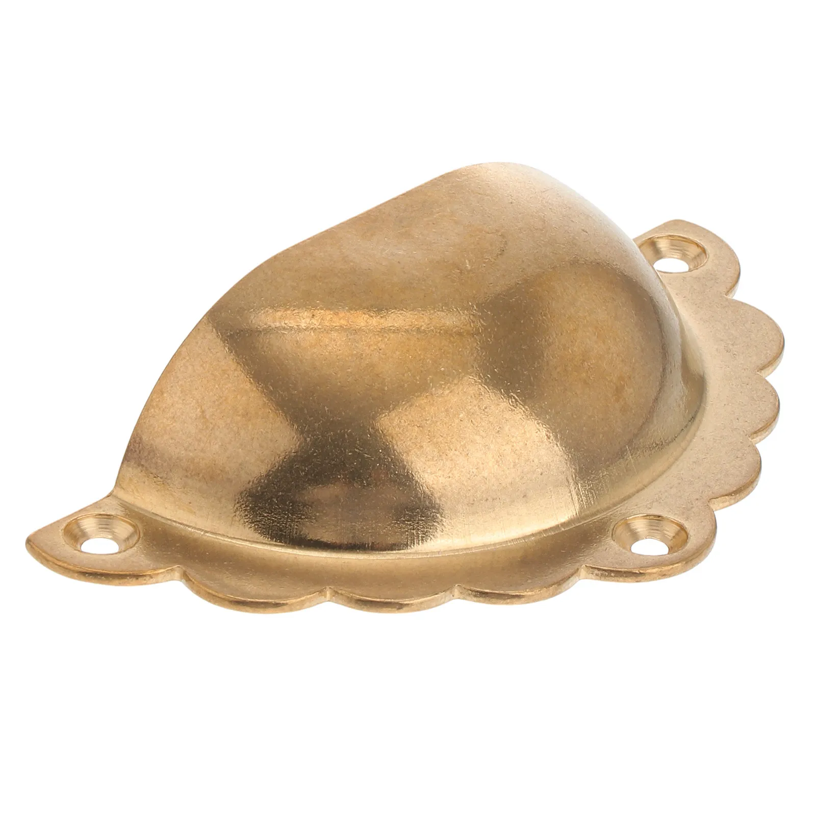 Style Copper Drawer Handle Semicircle Cabinet Pulls Classic Wardrobe Knob Retro Furniture Handle Corrosion Resistant