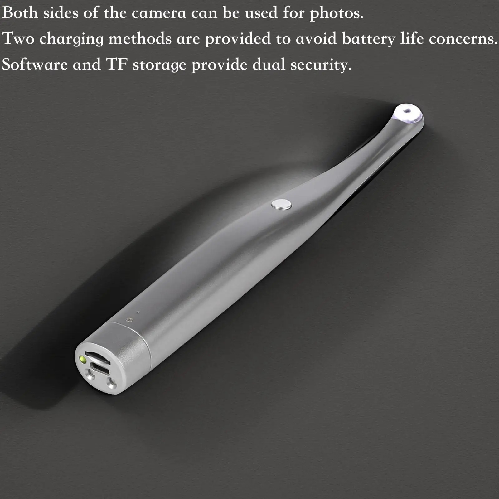 4X High-Definition Wireless Oral Endoscope Camera Smart WIFI Oral Detector Compatible with Third-Party Software