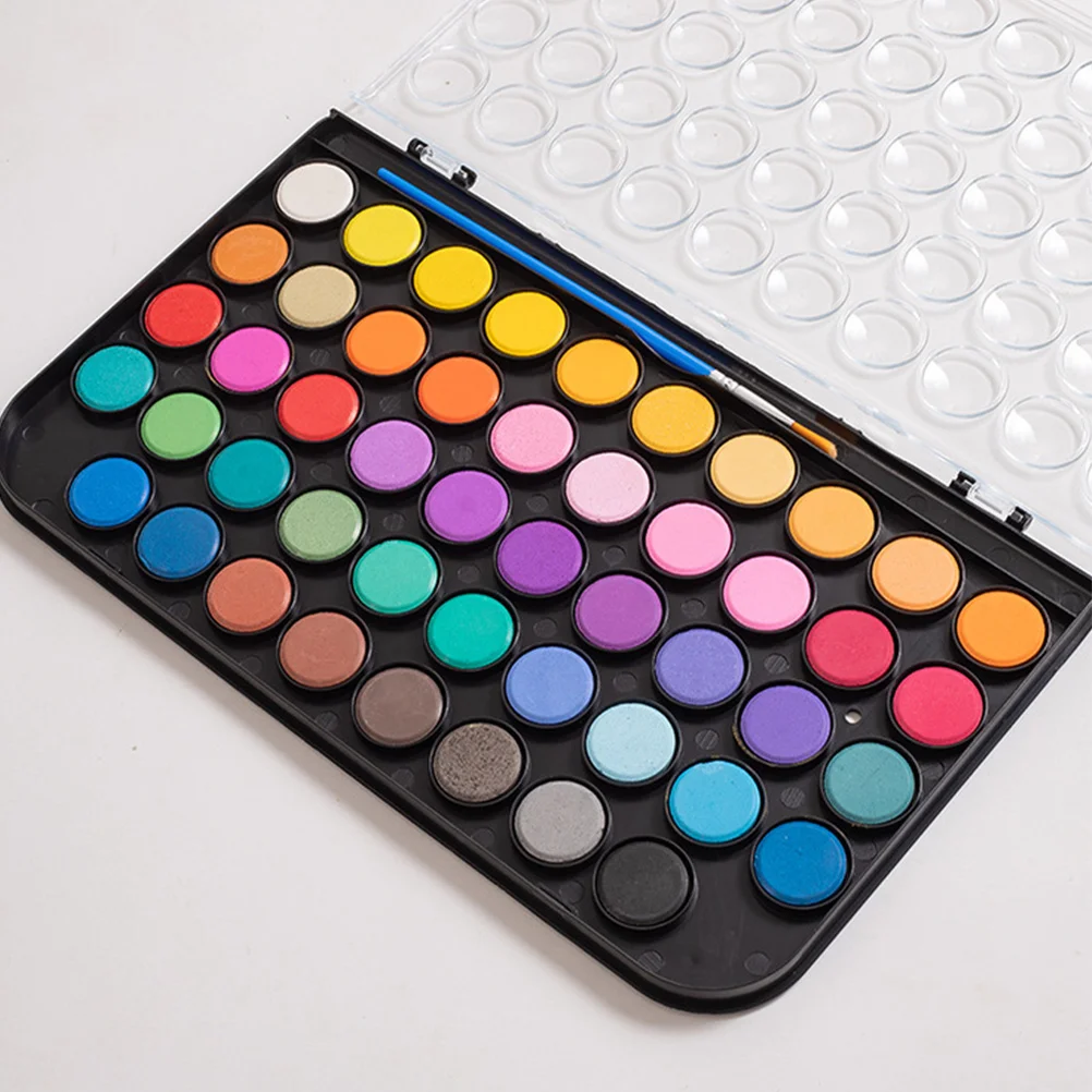 

Watercolor Set Travel Gouache Paints Nylon Kids Supplies Graffiti Pigments Neon Kits Student Gifts Painting Box
